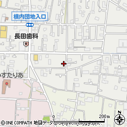 神奈川県平塚市横内4125-6周辺の地図