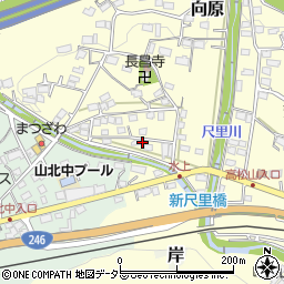 神奈川県足柄上郡山北町向原648周辺の地図