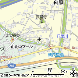 神奈川県足柄上郡山北町向原645周辺の地図
