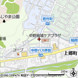 神奈川県横浜市栄区中野町400周辺の地図