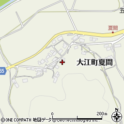 京都府福知山市大江町夏間293周辺の地図