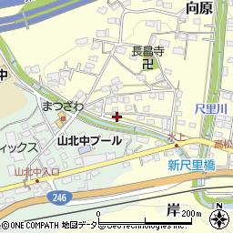 神奈川県足柄上郡山北町向原640周辺の地図