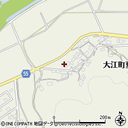 京都府福知山市大江町夏間262周辺の地図