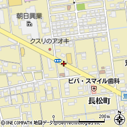 長松住宅前周辺の地図