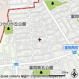 神奈川県横浜市金沢区富岡西4丁目70周辺の地図