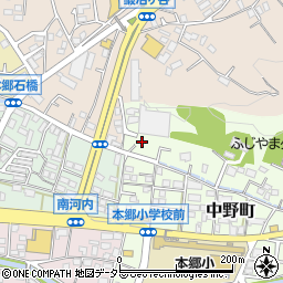神奈川県横浜市栄区中野町52周辺の地図