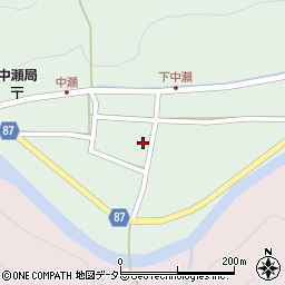 兵庫県養父市中瀬1055周辺の地図