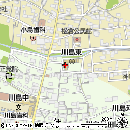 川島東こども園周辺の地図