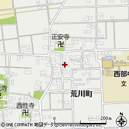 岐阜県大垣市荒川町173周辺の地図