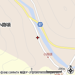 兵庫県養父市小路頃113周辺の地図