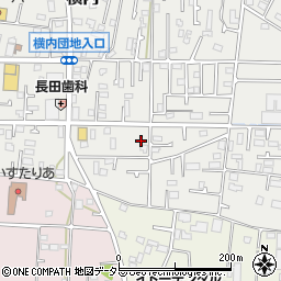 神奈川県平塚市横内4125-4周辺の地図