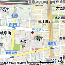 ウェルテクノスジョブ・トレーニングセンター　大垣事業所周辺の地図