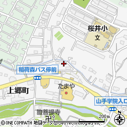 神奈川県横浜市栄区上郷町164周辺の地図