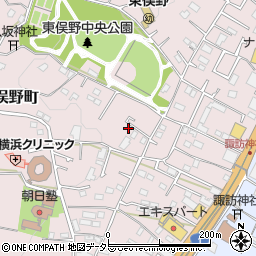 神奈川県横浜市戸塚区東俣野町周辺の地図