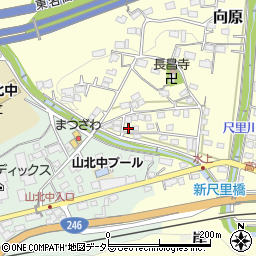 神奈川県足柄上郡山北町向原631周辺の地図