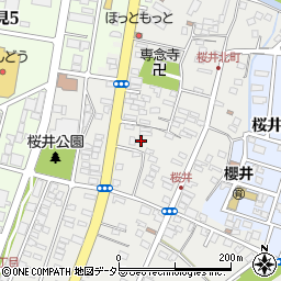 千葉県木更津市桜井517周辺の地図