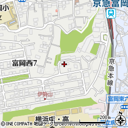 富岡グリーンハイツＡ棟周辺の地図