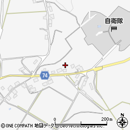 京都府綾部市上杉町（下雉路）周辺の地図
