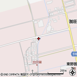 滋賀県長浜市加田町1194-15周辺の地図