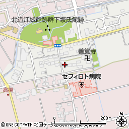 滋賀県長浜市下坂中町164周辺の地図