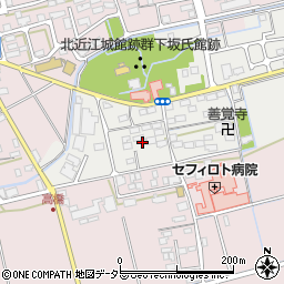 滋賀県長浜市下坂中町173周辺の地図