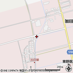 滋賀県長浜市加田町3783周辺の地図