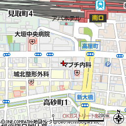 フラワーショップ菊之屋周辺の地図