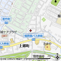 神奈川県横浜市栄区上郷町25周辺の地図