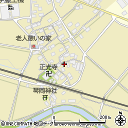 滋賀県米原市村木1145周辺の地図