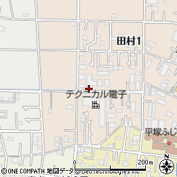 田村長者公園周辺の地図