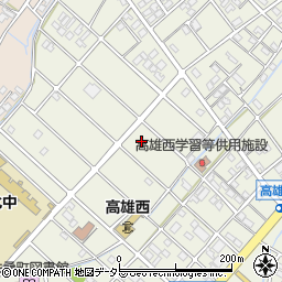 愛知県丹羽郡扶桑町高雄堂子周辺の地図