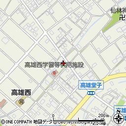 愛知県丹羽郡扶桑町高雄堂子280周辺の地図