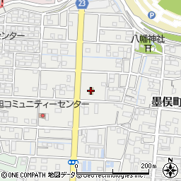 ローソン大垣墨俣町店周辺の地図