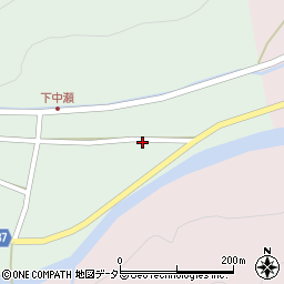 兵庫県養父市中瀬914周辺の地図