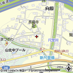 神奈川県足柄上郡山北町向原653周辺の地図
