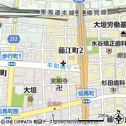 大垣ボクシングジム周辺の地図