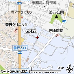 神奈川県藤沢市立石2丁目5-24周辺の地図