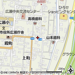 島根県安来市広瀬町広瀬本町927周辺の地図