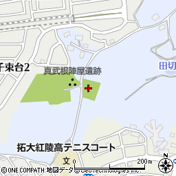 木更津中央霊園　管理事務所周辺の地図