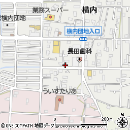 神奈川県平塚市横内4076周辺の地図