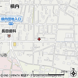 神奈川県平塚市横内4121周辺の地図