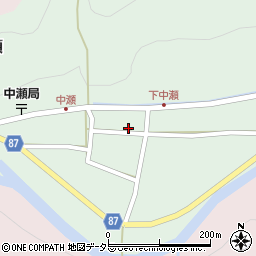 兵庫県養父市中瀬1044周辺の地図