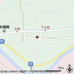 兵庫県養父市中瀬1047周辺の地図