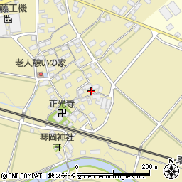 滋賀県米原市村木1148周辺の地図