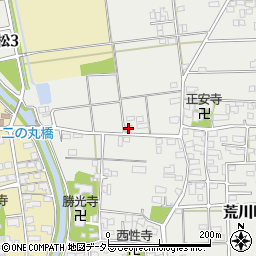 岐阜県大垣市荒川町25周辺の地図