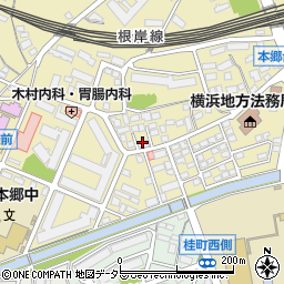 クリーニングショップ　サニー本郷台店周辺の地図