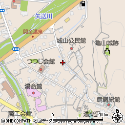 鳥取県倉吉市関金町関金宿1185周辺の地図