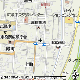 島根県安来市広瀬町広瀬本町923周辺の地図