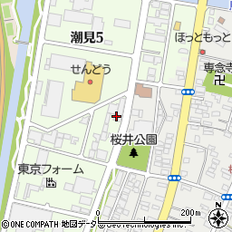 株式会社ナガノ　本社周辺の地図