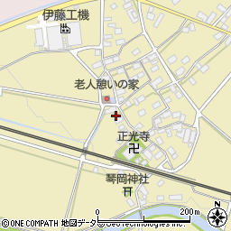 滋賀県米原市村木1124周辺の地図